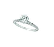 Diamond engagement ring
