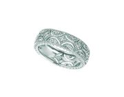 Diamond Eternity Band, 14K White Gold Ring