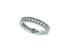 Diamond Eternity Band Ring White Gold