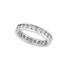 Diamond eternity channel band
