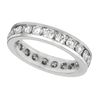 Diamond eternity channel band