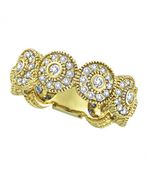 Diamond Eternity Ring Band 14K Yellow Gold