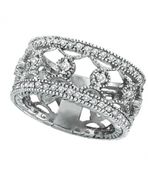 Diamond Eternity Ring Band White Gold