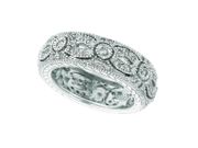 Diamond Eternity Ring Band White Gold