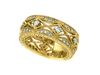 Diamond Eternity Ring Band Yellow Gold