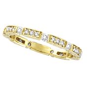 Diamond Eternity Stack Ring Band