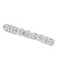 Diamond Eternity Stackable Ring, 14K Guard Ring
