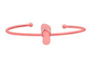 Diamond flip flop bangle