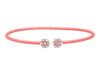 Diamond flowers bangle