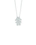 Diamond girl necklace