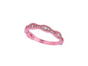 Diamond Guard Ring Stackable Band