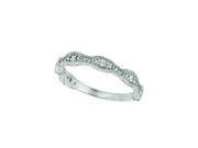 Diamond Guard Ring Stackable Band