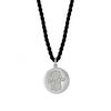 Diamond hand of god necklace