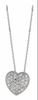 Diamond heart necklace