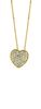 Diamond heart necklace