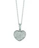 Diamond heart necklace