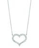 Diamond heart necklace