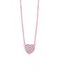 Diamond heart necklace