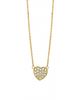 Diamond heart necklace