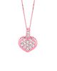 Diamond heart necklace