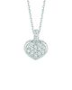 Diamond heart necklace