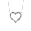 Diamond heart necklace