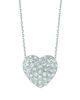 Diamond heart necklace