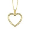 Diamond heart necklace