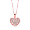 Diamond heart necklace