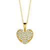 Diamond heart necklace