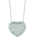Diamond heart necklace