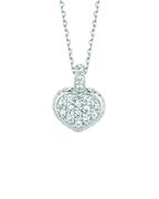 Diamond heart necklace