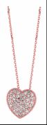 Diamond heart necklace
