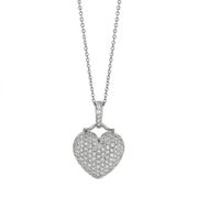 Diamond heart necklace