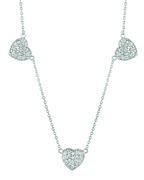 Diamond heart necklace