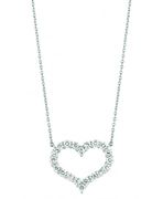 Diamond heart necklace