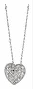 Diamond heart necklace