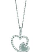 Diamond Heart Pendant Necklace
