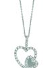 Diamond Heart Pendant Necklace