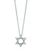 Diamond Jewish Star of David Pendant Necklace