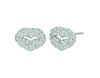 Diamond lips earrings