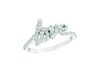 Diamond love ring
