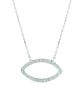 Diamond marquise shape necklace