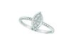 Diamond marquise shape ring