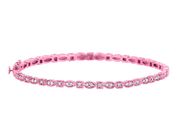 Diamond Marquise & square shape bangle