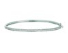 Diamond milgrain bangle