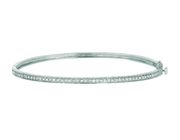 Diamond milgrain bangle