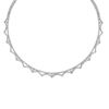 Diamond Necklace, 14K White Gold
