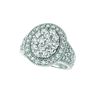 Diamond oval ring