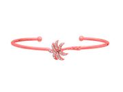 Diamond palm tree Bangle